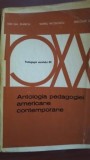 Antologia pedagogiei americane contemporane-Ion Gh. Stanciu,Viorel Nicolescu