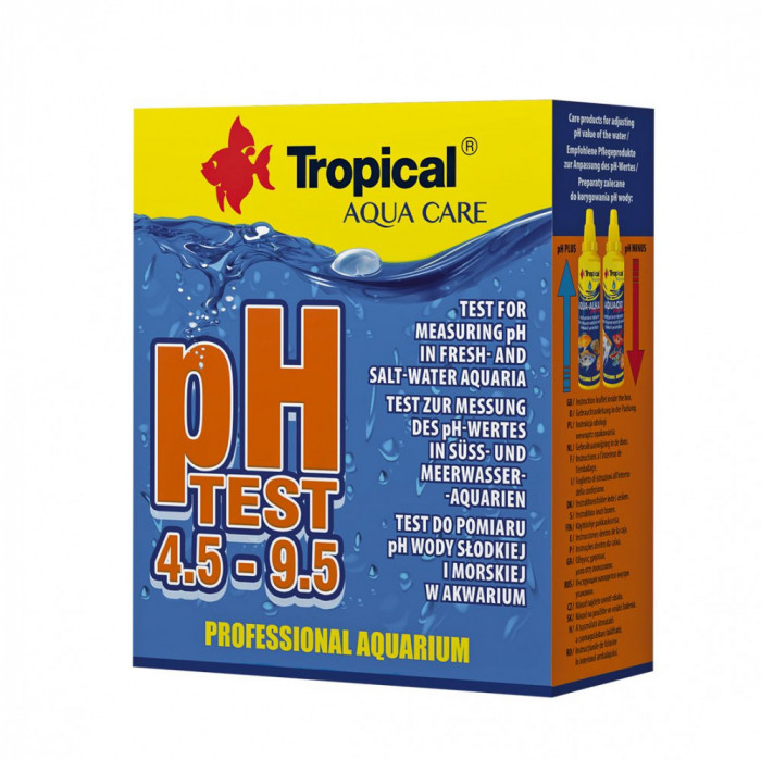 TROPICAL pH Test 4,5 - 9,5