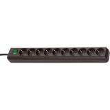 Cumpara ieftin Prelungitor Brennenstuhl Eco-Line, 10 prize, 3 m, comutator siguranta, Negru