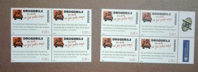 TIMBRE ROMANIA MNH LP1728 Ziua impotriva cons si traficului ilicit de droguri foto