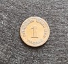 Germania moneda 1 Pfennig 1900 E William II km # 853, Europa