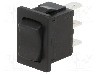 Intrerupator ON-OFF-ON, 3 pozitii, SP3T, BULGIN - H8620VBBB