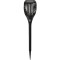 Lampa solara de gradina, tip torta, LED galben