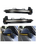 Set 2 Semnalizari Led Oglinda Dinamice Audi A4 B9 2016-2019, Xenon Bright