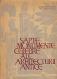 Sapte monumente celebre ale arhitecturii antice - Cele sapte minuni