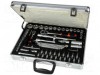 Set Chei Valijoara Goldtool, 71 Bucati, Otel Crom-Vanadium, Chei Imbus, Tubulare, Combinate, Surubelnita