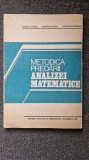 METODICA PREDARII ANALIZEI MATEMATICE - Catana, Sacuiu, Stanasila