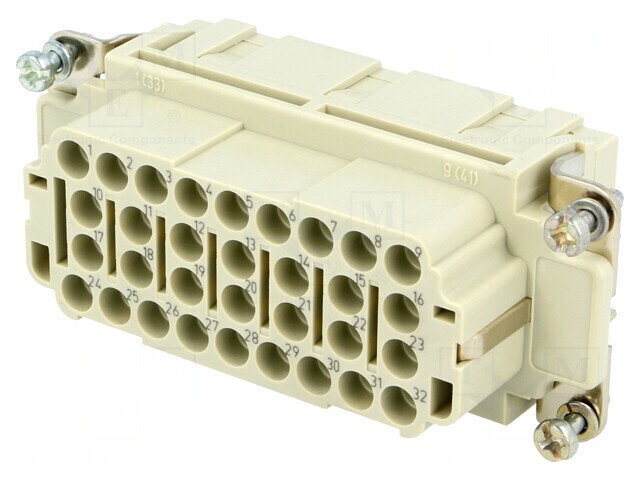 Conector HDC Inserturi Mamă Han EE 32 PE