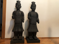Statuete replica dupa soldatii de teracota,din rasina-compozit foto