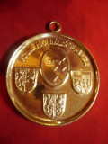 Medalie -Fotbal Bavaria Cupa PTV Kreis Huf ,D=5cm ,unifata Germania, Europa