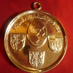 Medalie -Fotbal Bavaria Cupa PTV Kreis Huf ,D=5cm ,unifata Germania