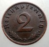 2.918 GERMANIA 2 REICHSPFENNIG 1939 D, Europa, Bronz