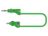 Cablu de măsurare 60VDC 30VAC 36A verde