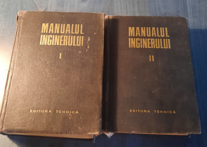 Manualul inginerului 1965 2 volume