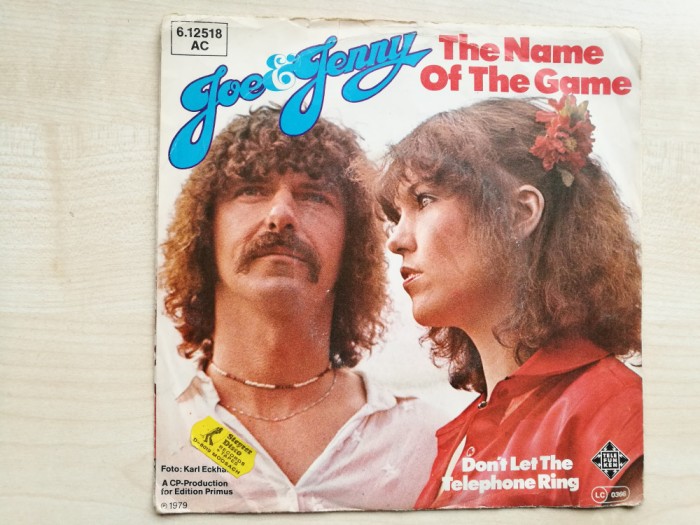 Joe &amp; Jenny &ndash; The Name of the Game (Telefunken 6.12518 AC)(Germania, 1979)