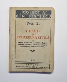 Codul de procedură civilă, No. 2, Ed. Scrisul Rom&acirc;nesc, 1935