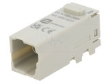 Conector HDC Modular Domino 4 PIN 1 Modul