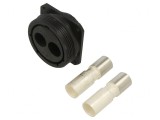 Conector Circular Soclu Mamă 2-PIN Buccaneer 9000 IP68