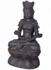 Statueta neagra mare cu Buddha AJA275, Religie