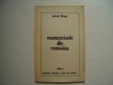 Manuscrisele din Remesias - Miron Blaga