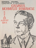 CALVARUL NEAMULUI ROMANESC DUPA 23 AUGUST 1944 CONSTANTIN D NICOLESCU 1993 276 P