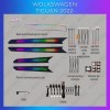Lumini ambientale VW Tiguan 2022-2023 trimuri control telefon sau sistem original CarStore Technology