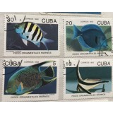 (B ) Timbre serii Straine tema Pesti Cuba