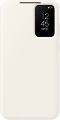 Husă pentru Galaxy A23 Plus S916, Smart View Wallet, Crem, Blister EF-ZS916CUEGWW