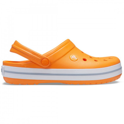 Saboti Crocs Crocband Portocaliu - Orange Zing foto