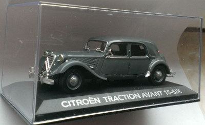 Macheta Citroen Traction Avant 15-Six 1952 - Atlas 1/43 foto