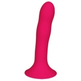 Cumpara ieftin Cushioned Core Suction Cup Slim Silicone Dildo 6.8 Inch