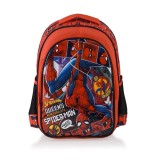 Ghiozdan cu 2 compartimente, Go Spidey, Spiderman, Rosu