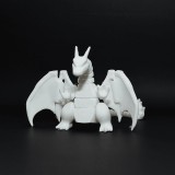 Figurina Charizard 3D Articulată, de Pictat, 9cm, PLA Reciclabil, Non-Toxic. Jucărie Copii, Colecție Pok&eacute;mon, Activitate Creativă Familie