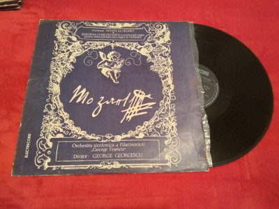 VINIL MOZART-NUNTA LUI FIGARO UVERTURA/SIMFONIA CONCERTANTA ECE055 DISC STARE FB foto