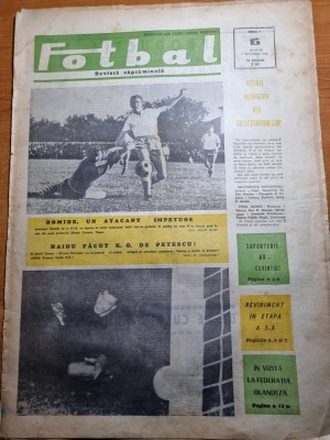 fotbal 7 septembrie 1966-petrolul,dinamo,progresul foto