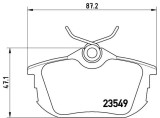BREMBO P 54 023 PRIME LINE set placute frana,frana disc