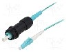 Conector fibra optica, {{Subtip conector}}, 1 pini, BULGIN - PXF4051CAA
