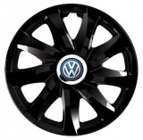 Set 4 Capace Roti pentru Volkswagen, model Drift Black, R16, VOLKSWAGEN