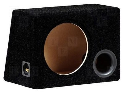 Carcasă difuzor MDF neagră BASSER 300mm 50l Frezare 322mm foto