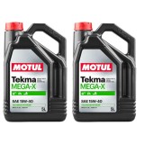 Pachet 10 litri ulei Motul TEKMA MEGA X 15W40 , Performanta profesionala pentru motoare diesel grele