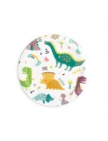 Set 6 farfurii dinozauri 18 cm