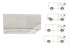 Segment reparatie aripa spate Mercedes Sprinter 209-524, 07.2006-10.2013, VW Crafter(2E), 12.2005-04.2017, parte montare Segment reparatie aripa spat, Rapid
