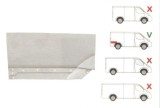 Segment reparatie aripa spate Mercedes Sprinter 209-524, 07.2006-10.2013, VW Crafter(2E), 12.2005-04.2017, parte montare Segment reparatie aripa spat, Rapid