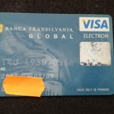 M1 R1 - Card bancar vechi 65 - piesa de colectie