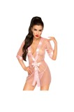 Cumpara ieftin Lenjerie de noapte JustZEN Mirage roz Tanga Marime S/L