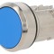 Comutator de Apăsare 22mm 2 Pozitii Albastru