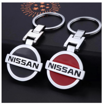 Breloc Nissan materiale calitative deosebit rosu sau negru +ambalaj cadou foto