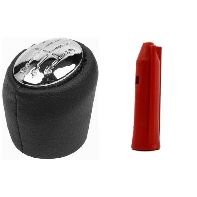 Set 2 buc nuca schimbator si Adaptor de viteze Renault Laguna II, Espace IV, Vel Satis, 6 trepte, Negru/Crom foto