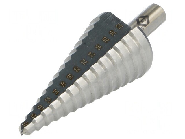 Burghiu Oțel Rapid HSS 6-32mm Tablă Subțire 14 Pași