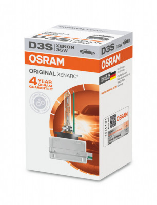 Bec Xenon D3S Osram Xenarc Original, 42V, 35W foto